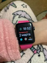 Avis clients – Bracelet silicone pour Apple Watch 38 à 49 mm série 11 SE