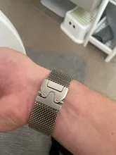 Avis clients – Bracelet titane milanais Apple Watch 38 à 49 mm