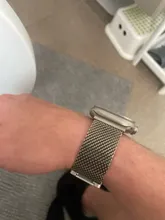 Avis clients – Bracelet titane milanais Apple Watch 38 à 49 mm