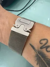 Avis clients – Bracelet titane milanais Apple Watch 38 à 49 mm