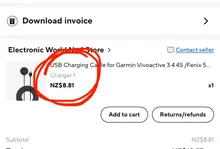 Avis clients – Chargeur USB pour Garmin Vivoactive 3/4 Fenix 5/6/7