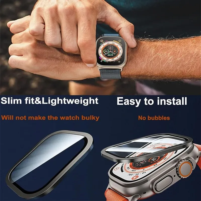 Boîtier aluminium et verre pour Apple Watch Ultra 2 49 mm