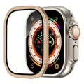 Boîtier aluminium et verre pour Apple Watch Ultra 2 49 mm – Couleur gold
