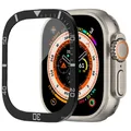 Boîtier aluminium et verre pour Apple Watch Ultra 2 49 mm – Couleur Lettering Black