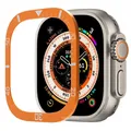 Boîtier aluminium et verre pour Apple Watch Ultra 2 49 mm – Couleur Lettering Orange