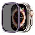Boîtier aluminium et verre pour Apple Watch Ultra 2 49 mm – Couleur Privacy Purple