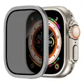 Boîtier aluminium et verre pour Apple Watch Ultra 2 49 mm – Couleur Privacy silver