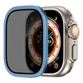 Boîtier aluminium et verre pour Apple Watch Ultra 2 49 mm – Couleur Privacy blue