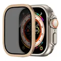 Boîtier aluminium et verre pour Apple Watch Ultra 2 49 mm – Couleur Privacy gold