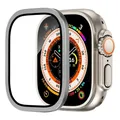 Boîtier aluminium et verre pour Apple Watch Ultra 2 49 mm – Couleur silver