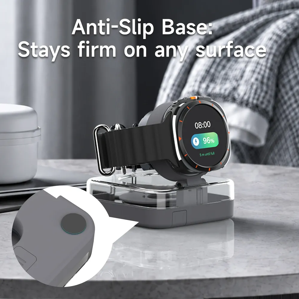 Boîtier chargeur et support pour Samsung Galaxy Watch 7/8/9