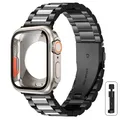 Boîtier et bracelet métal pour Apple Watch 40 à 46 mm – Couleur du bracelet BS Original color