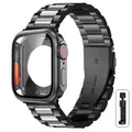 Boîtier et bracelet métal pour Apple Watch 40 à 46 mm – Couleur du bracelet BS Original black