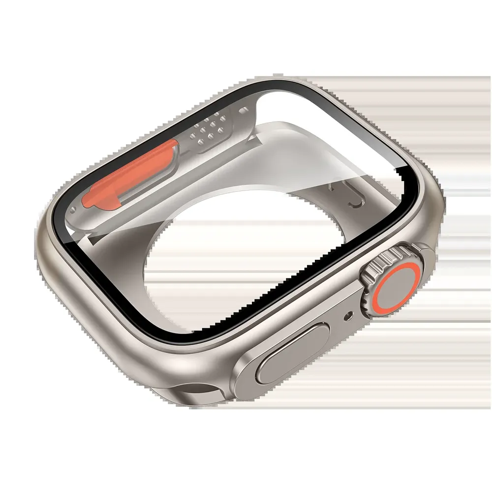 Boîtier et bracelet métal pour Apple Watch 40 à 46 mm
