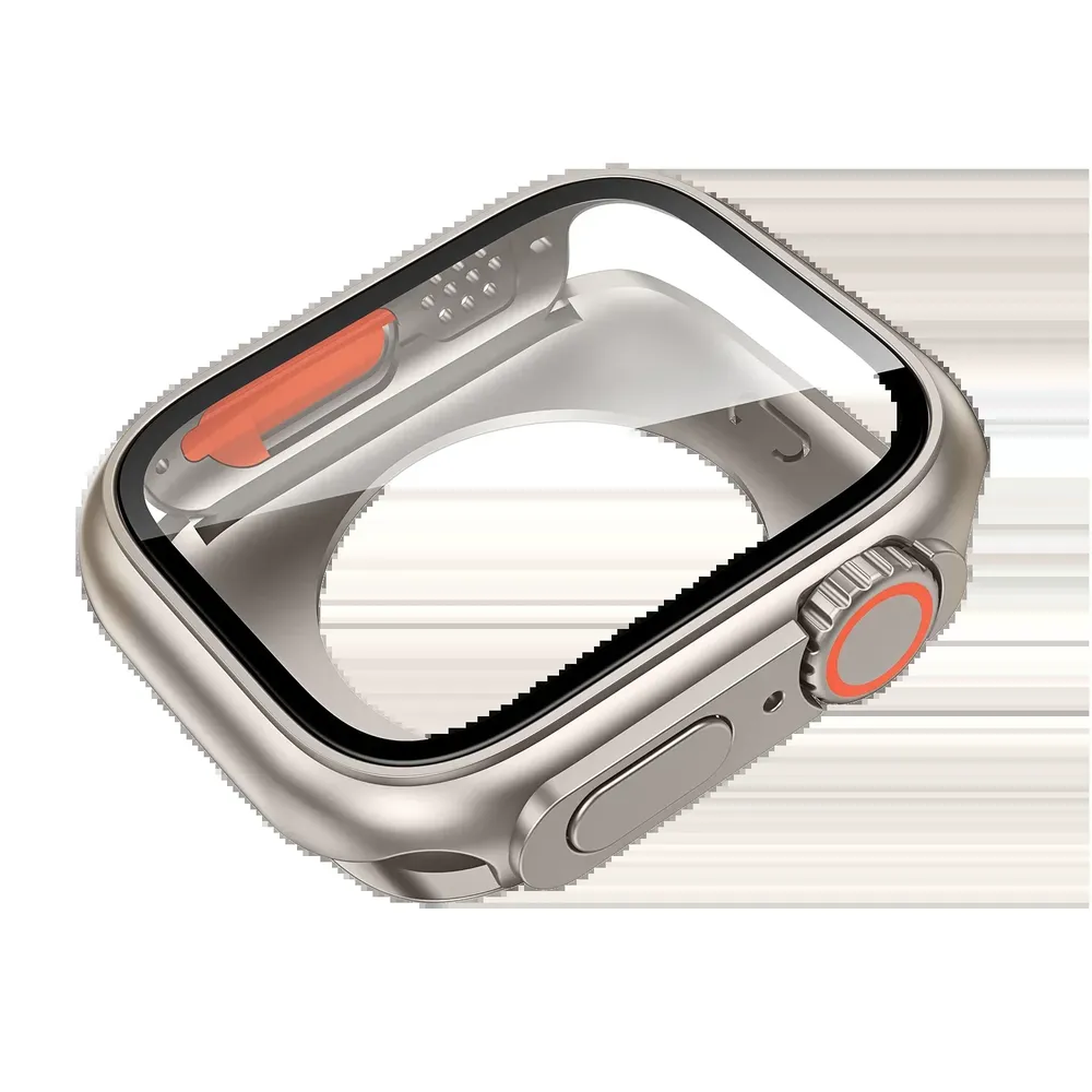 Boîtier et bracelet métal pour Apple Watch 40 à 46 mm