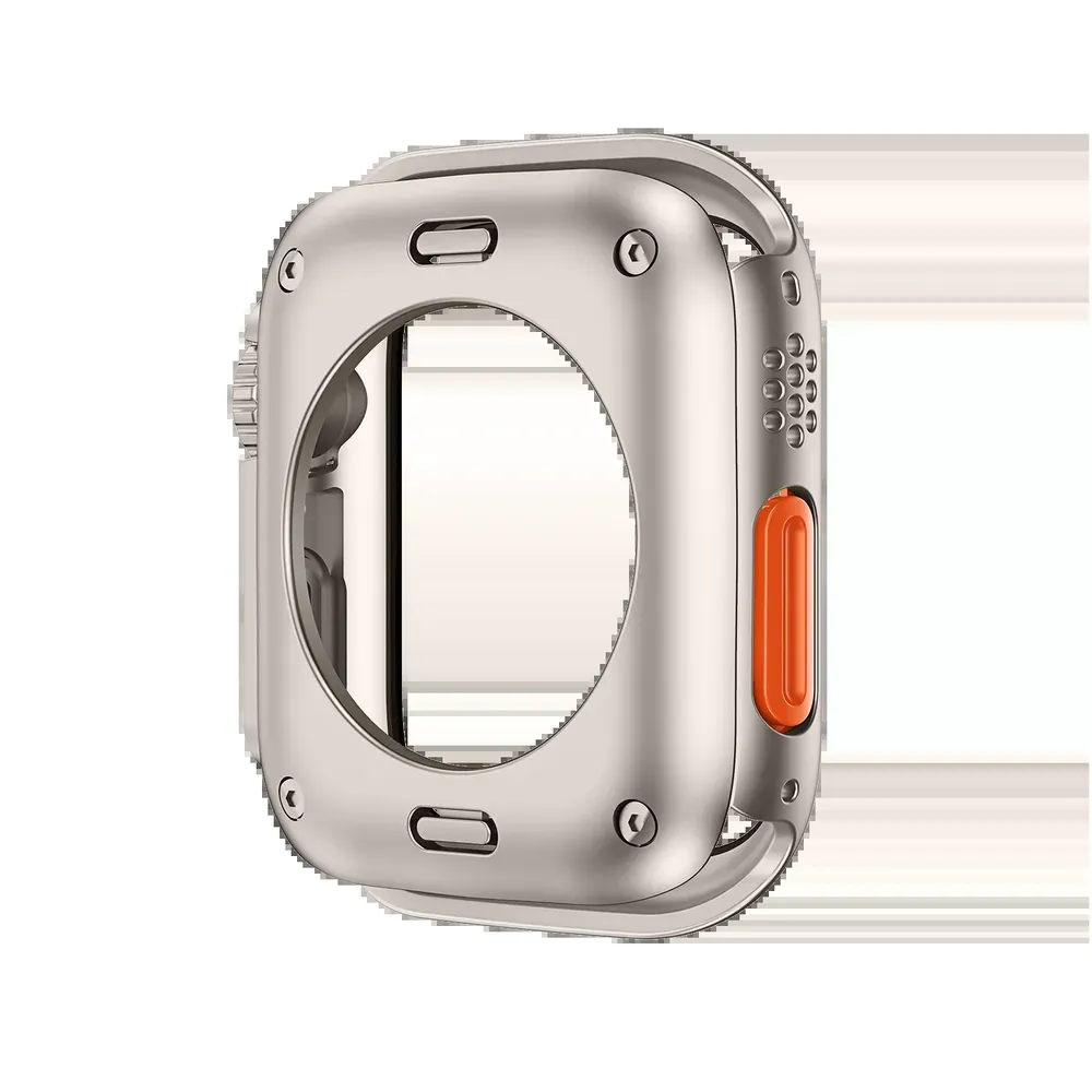 Boîtier et bracelet métal pour Apple Watch 40 à 46 mm