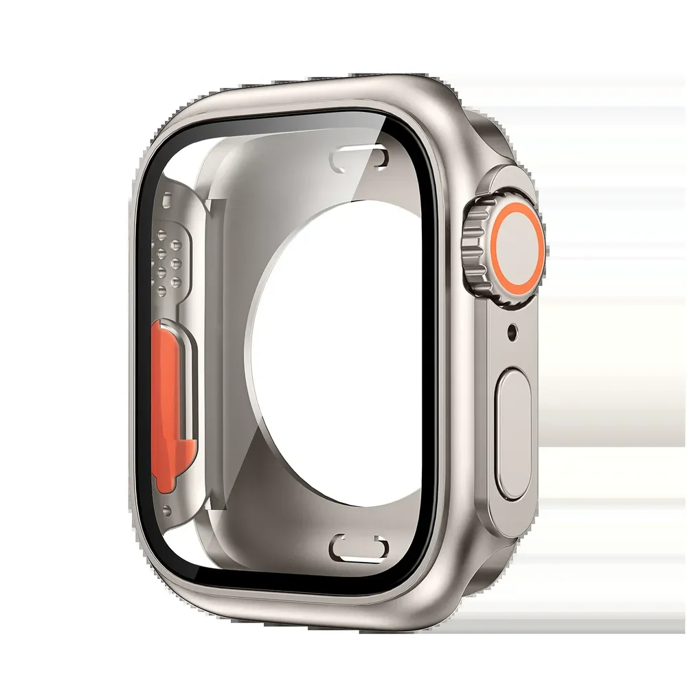 Boîtier et bracelet métal pour Apple Watch 40 à 46 mm