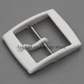 Boucle de bracelet en plastique pour Swatch 16 à 20 mm – Couleur White