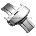 Boucle de montre acier inoxydable 10 à 22 mm déployante – Couleur Silver-10mm