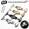Boucle de montre acier inoxydable 10 à 22 mm papillon – 1