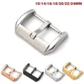 Boucle de montre acier inoxydable 10 à 24 mm carrée – 1