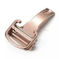 Boucle de montre acier inoxydable 12 à 18 mm pour Cartier – Couleur Rose Gold