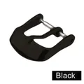 Boucle de montre acier inoxydable 12 à 24 mm ardillon – Couleur Black