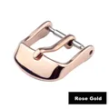 Boucle de montre acier inoxydable 12 à 24 mm ardillon – Couleur Rose Gold