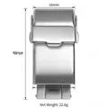 Boucle de montre acier inoxydable 16 à 18 mm pour Seiko – 5