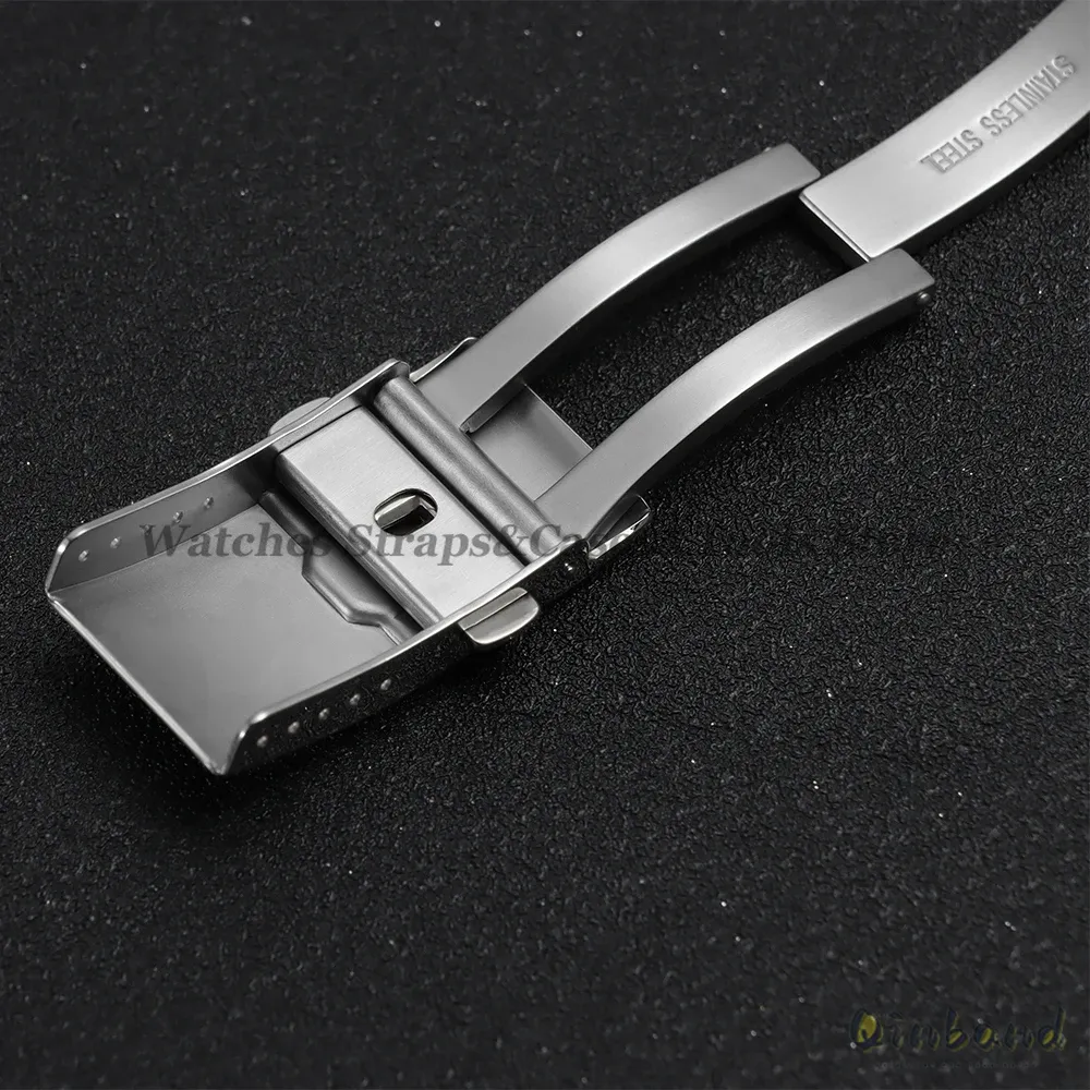 Boucle de montre acier inoxydable 16 à 18 mm pour Seiko