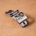 Boucle de montre acier inoxydable 16 à 20 mm déployante – Couleur Silver