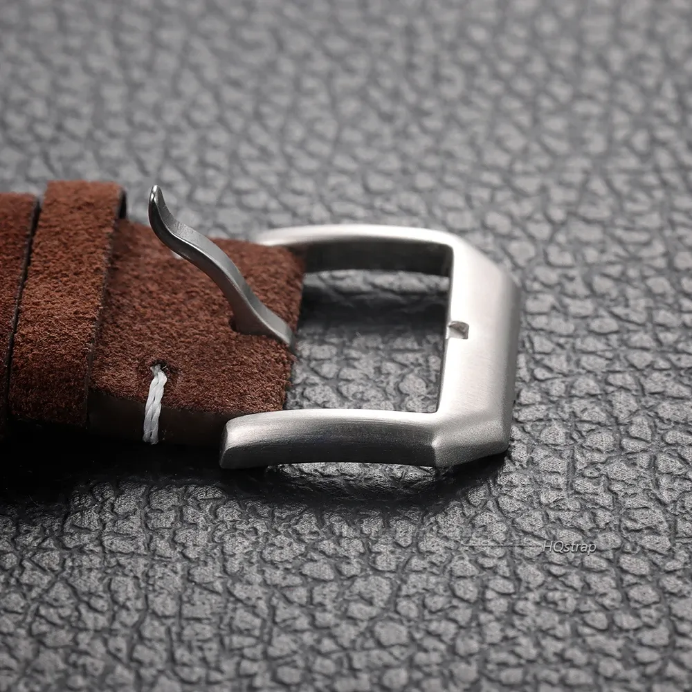 Boucle de montre acier inoxydable 16 à 20 mm mat ou poli