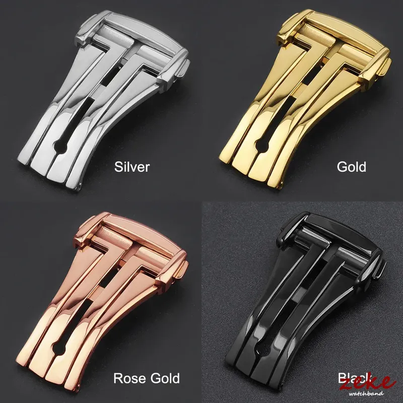 Boucle de montre acier inoxydable 16 à 20 mm pour Omega
