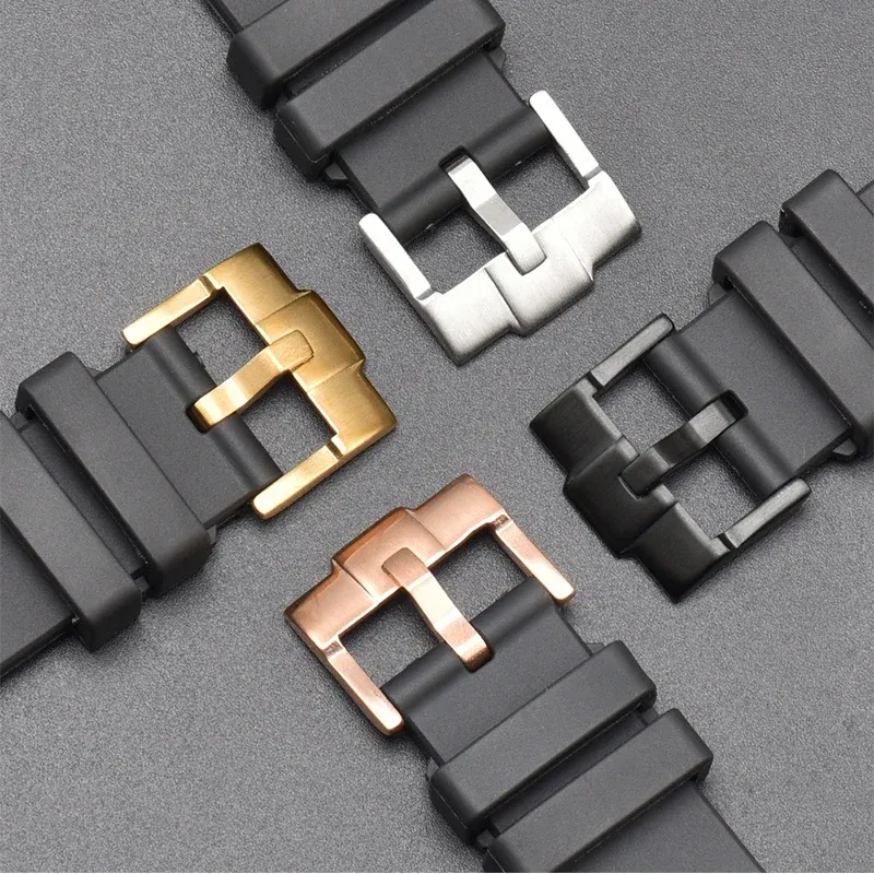 Boucle de montre acier inoxydable 16 à 24 mm ardillon