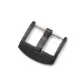 Boucle de montre acier inoxydable 16 à 24 mm brossée – Couleur Black-20mm