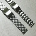 Boucle de montre acier inoxydable 18 à 22 mm double sécurité – 5