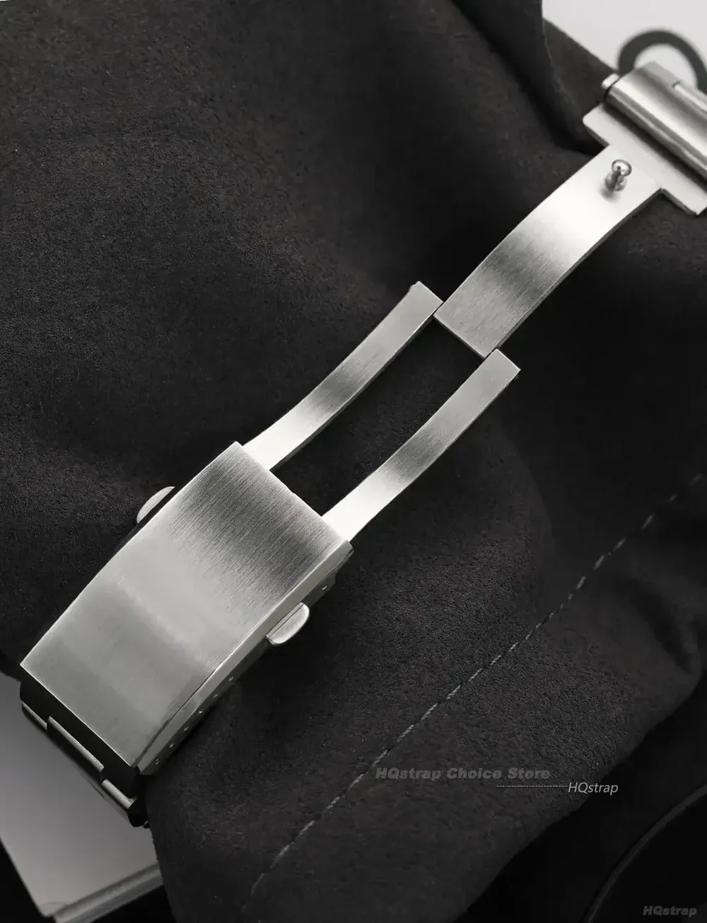 Boucle de montre acier inoxydable 18 à 22 mm double sécurité