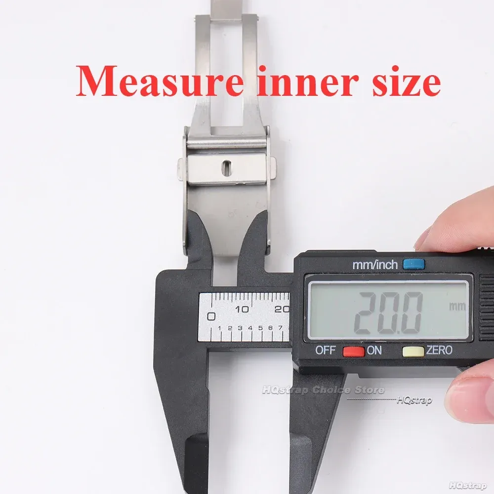 Boucle de montre acier inoxydable 18 à 22 mm double sécurité