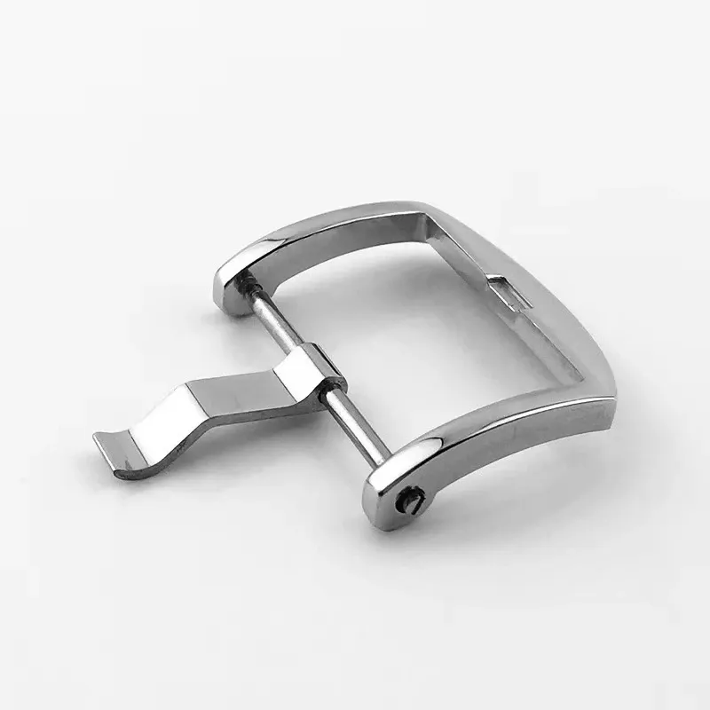 Boucle de montre acier inoxydable 18 à 22 mm mat ou poli
