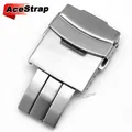 Boucle de montre acier inoxydable 18 à 24 mm pliante – 4