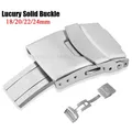 Boucle de montre acier inoxydable 18 à 24 mm pour Seiko – 1