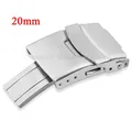 Boucle de montre acier inoxydable 18 à 24 mm pour Seiko – Couleur 20mm