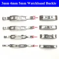 Boucle de montre acier inoxydable 3 à 6 mm double traction – 1