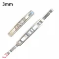 Boucle de montre acier inoxydable 3 à 6 mm double traction – 5