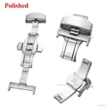 Boucle de montre papillon acier 16 à 22 mm poli ou mat – 5