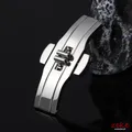 Boucle de montre papillon acier 4 à 6 mm double poussoir – 4