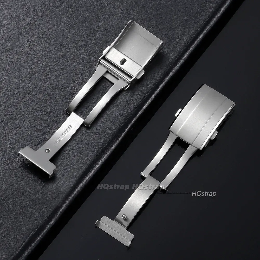 Boucle montre acier inoxydable 16 à 20 mm