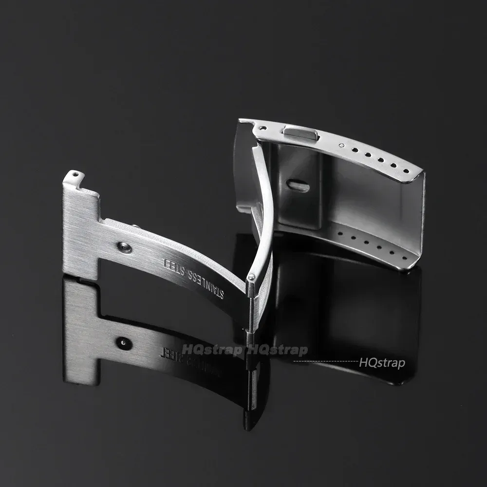 Boucle montre acier inoxydable 16 à 20 mm