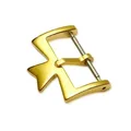 Boucle montre acier inoxydable 16 à 20 mm – Couleur Gold-20mm