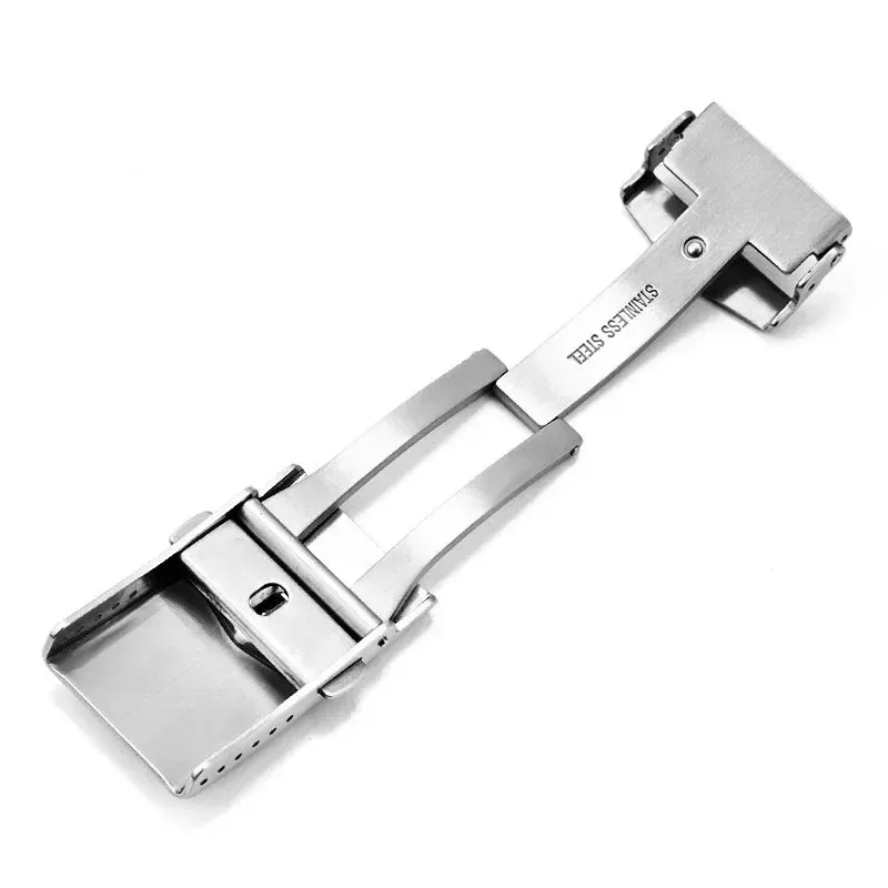 Boucle montre acier inoxydable 16 à 22 mm